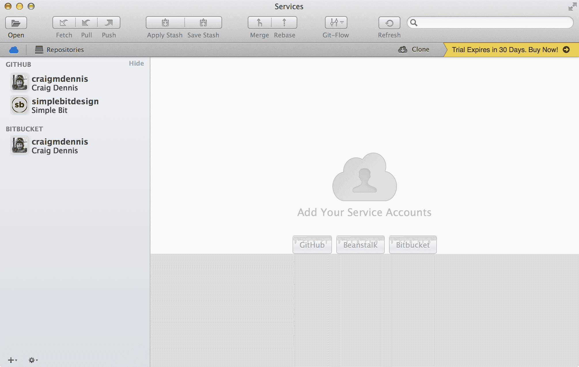 Screenshot of No Services in Tower 2 for Mac